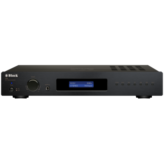 V-250 (Block) - HiFi Stereo-Verstärker Silber o. Schwarz - Schwarz