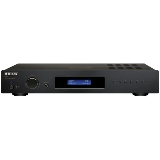 V-250 (Block) - HiFi Stereo-Verstärker Silber o. Schwarz - Schwarz