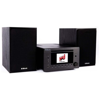 MHF-900 (Block) - Kompaktanlage CD / DAB+ / Internetradio / Bluetooth / Streaming Silber o. Schwarz - Schwarz