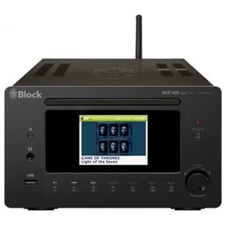 MHF-900 Solo (Block) - Kompaktanlage CD / DAB+ / Internetradio / Bluetooth / Streaming Silber o. Schwarz - Schwarz
