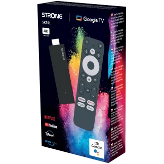 SRT41 (Strong) - 4K/UHD Android 11 OS TV HDMI Stick