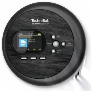 Digitradio CD 2Go BT (Technisat) - Portabler CD-Spieler mit Bluetooth + DAB+