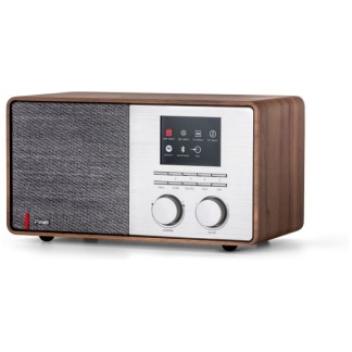 Supersound 301(Pinell of Norway) - DAB+, BT, Internetradio, Spotify Connect, Div. Farben - Nussbaum