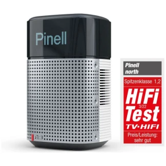 NORTH (Pinell of Norway) - DAB+, Web,BT, Spotify Connect Radio mit Akku - Weiss