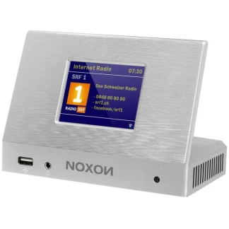 A120 (Noxon) - Internetradio/DAB+/Bluetooth Adapter - Silber