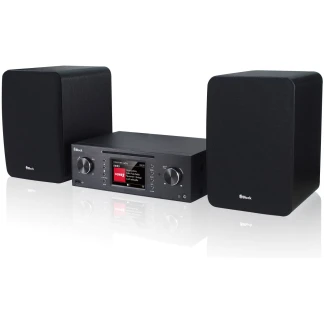 MHF-50 (Block) - Kompaktanlage DAB+/Internetradio/BT/CD mit Regal LS