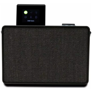 Evoke Play (Pure) - Internet/DAB+/Spotify Bluetooth Radio - Coffee Black