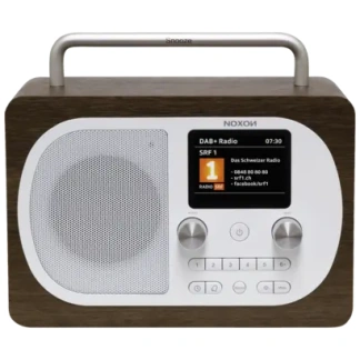 Eiger (Noxon) - DAB+ Radio mit Bluetooth - Walnuss