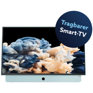 24MPE7000Z (Metz Blue) - Tragbarer TV mit Akku (Camping) - Blau Recycling