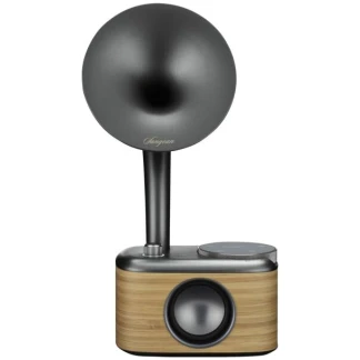 CP-100D (Sangean) - DAB+ / BT Radio im Retro Design - Hellbraun (Holzoptik)