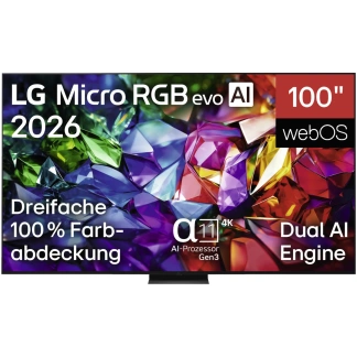 LG Micro RGB evo AI MRGB96B9 – 100 Zoll