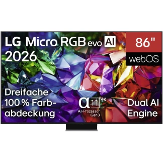 LG Micro RGB evo AI MRGB96B9 – 86 Zoll
